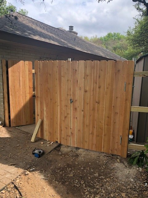 6 foot height fencing is typical, but we adjust for your project!