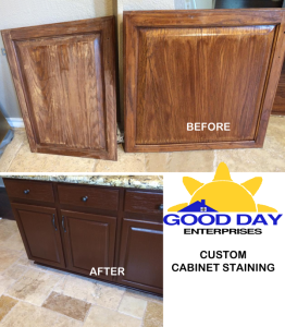 Cabinet Restained